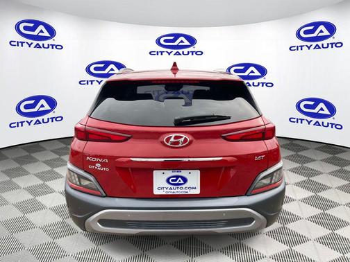Pulse Red 2022 Hyundai KONA Limited