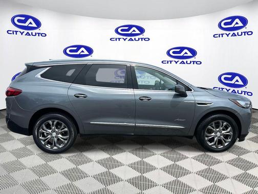 Satin Steel Metallic 2019 Buick Enclave Avenir