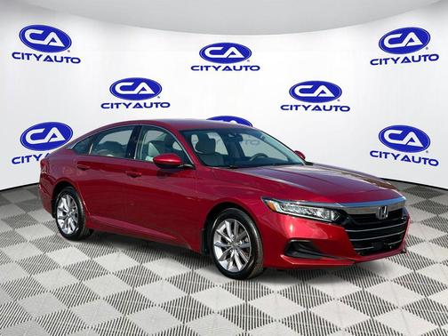 Radiant Red Metallic 2021 Honda Accord LX 1.5T