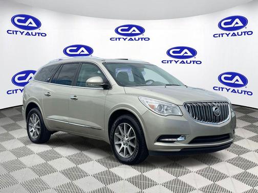 Champagne Silver Metallic 2014 Buick Enclave Leather
