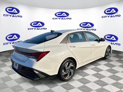 Serenity White 2025 Hyundai ELANTRA Limited