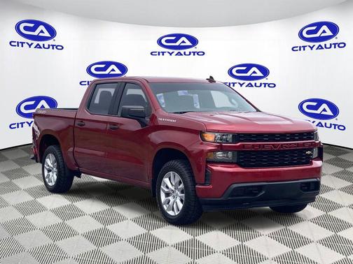 Cajun Red Tintcoat 2020 Chevrolet Silverado 1500 Custom