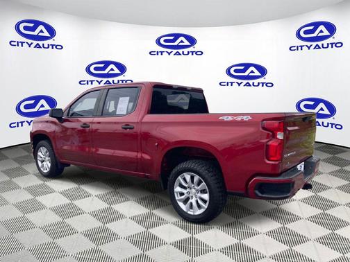 Cajun Red Tintcoat 2020 Chevrolet Silverado 1500 Custom