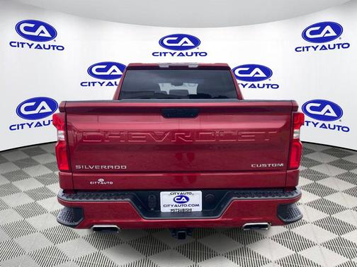 Cajun Red Tintcoat 2020 Chevrolet Silverado 1500 Custom