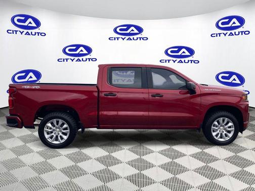 Cajun Red Tintcoat 2020 Chevrolet Silverado 1500 Custom