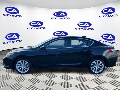 Crystal Black Pearl 2017 Acura ILX AcuraWatch Plus Package