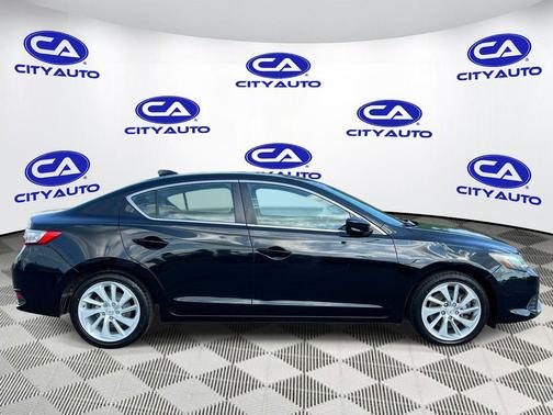 Crystal Black Pearl 2017 Acura ILX AcuraWatch Plus Package