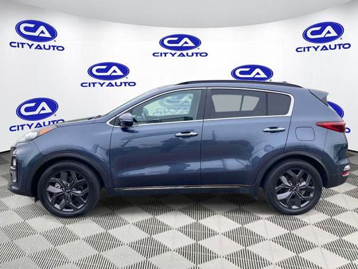 Pacific Blue 2020 Kia Sportage S