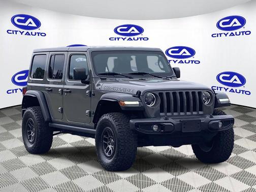 Sting-Gray Clearcoat 2023 Jeep Wrangler 4-Door High Tide 4x4