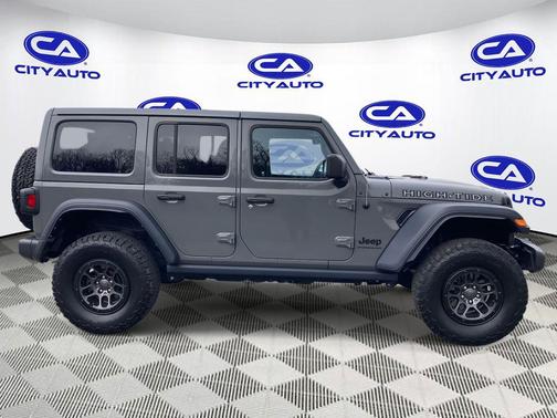 Sting-Gray Clearcoat 2023 Jeep Wrangler 4-Door High Tide 4x4