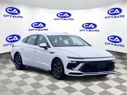Serenity White 2025 Hyundai SONATA SEL