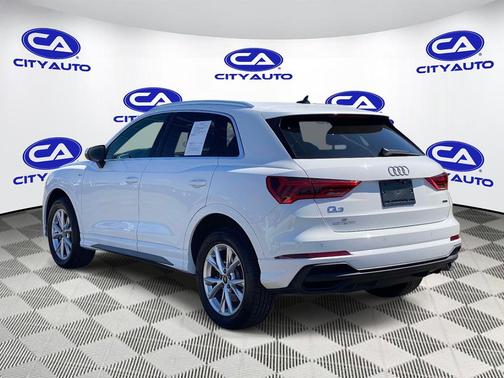 WHITE 2025 Audi Q3 Premium 45 TFSI S line quattro Tiptronic