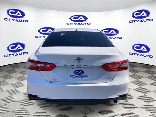 Super White 2020 Toyota Camry LE