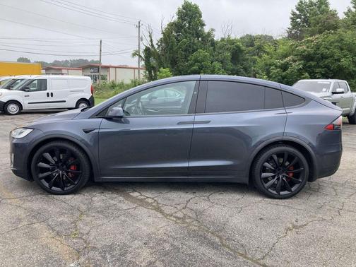 Midnight Silver Metallic 2018 Tesla Model X P100D