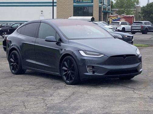Midnight Silver Metallic 2018 Tesla Model X P100D