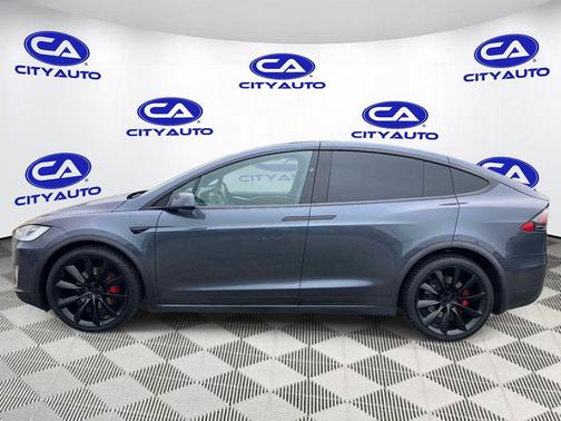 Midnight Silver Metallic 2018 Tesla Model X P100D