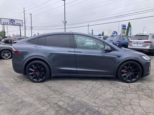 Midnight Silver Metallic 2018 Tesla Model X P100D