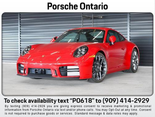 Carmine Red 2025 Porsche 911 911 Carrera S