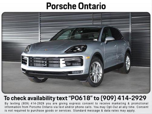 Dolomite Silver Metallic 2026 Porsche Cayenne Cayenne
