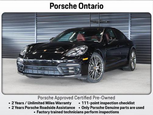 Black 2023 Porsche Panamera Platinum Edition