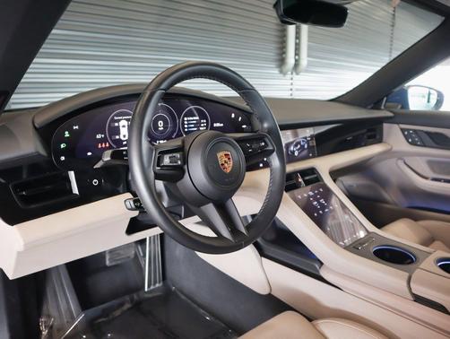 Neptune Blue 2023 Porsche Taycan RWD