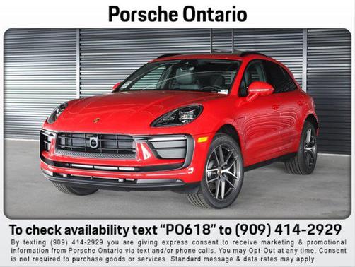 Carmine Red 2026 Porsche Macan Macan