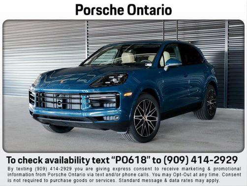 Montego Blue Me 2026 Porsche Cayenne Cayenne