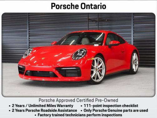 Guards Red 2024 Porsche 911 Carrera 4S