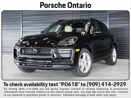 Black 2026 Porsche Macan Macan