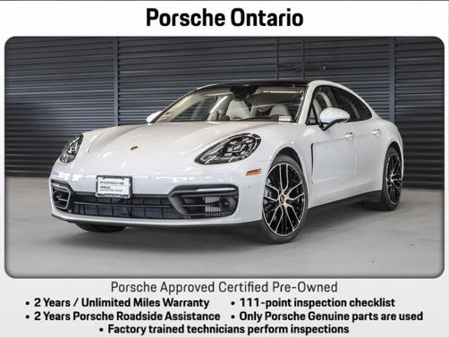 Carrara White Metallic 2023 Porsche Panamera Platinum Edition