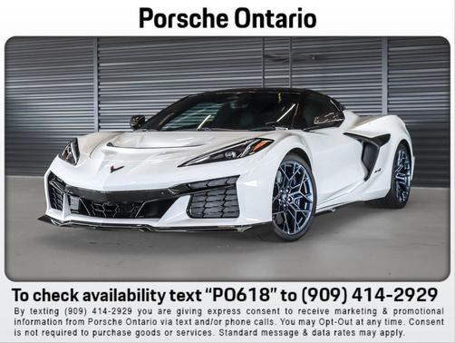 Arctic White 2026 Chevrolet Corvette ZR1