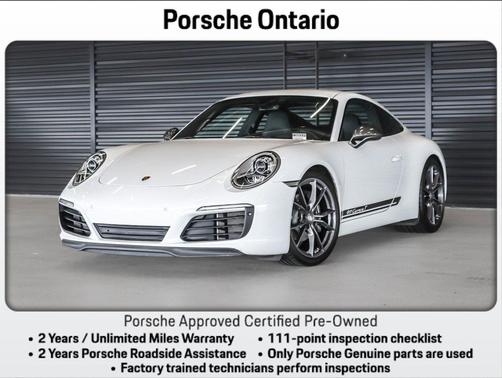 White 2018 Porsche 911 Carrera T