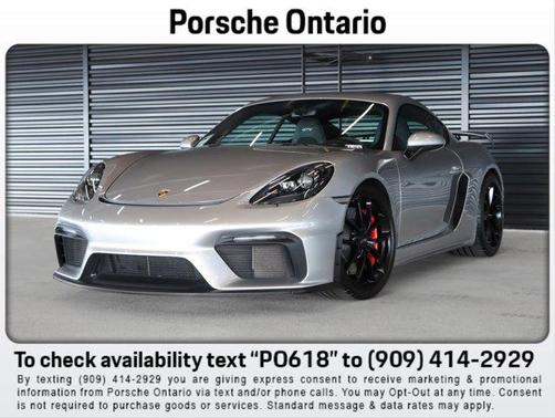 2021 Porsche 718 Cayman GT4