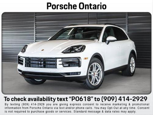 White 2026 Porsche Cayenne Cayenne