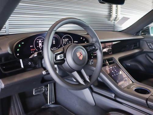White 2026 Porsche Taycan Black Edition