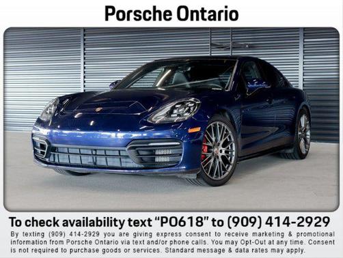 Gentian Blue Metallic 2022 Porsche Panamera 4S