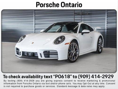 White 2026 Porsche 911 Carrera