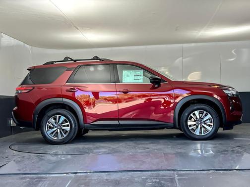 Scarlet Ember Tintcoat 2026 Nissan Pathfinder SL