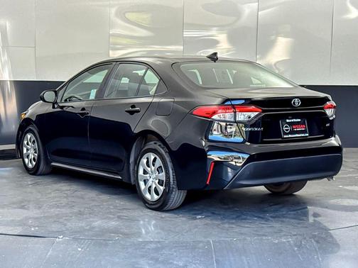 Midnight Black Metallic 2025 Toyota Corolla LE