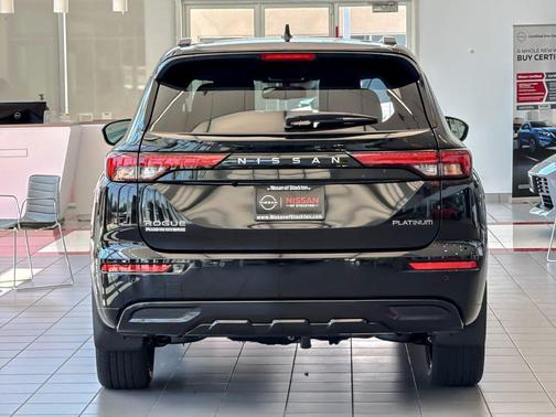 Cosmic Black 2026 Nissan Rogue Platinum