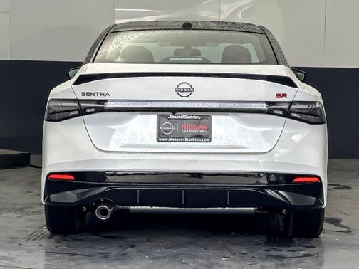 Aspen White/Super Black 2026 Nissan Sentra SR