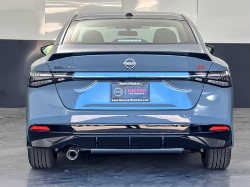 Atlantic Gray Metallic 2026 Nissan Sentra SR