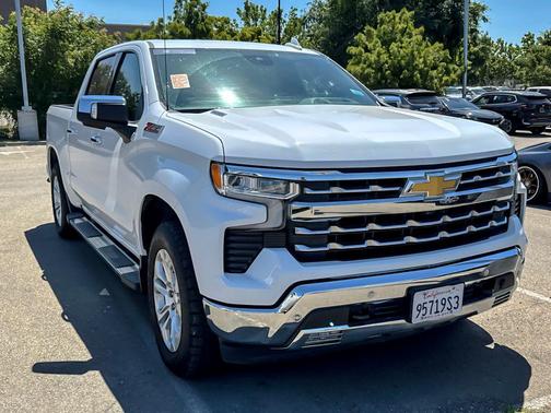 Summit White 2023 Chevrolet Silverado 1500 LTZ