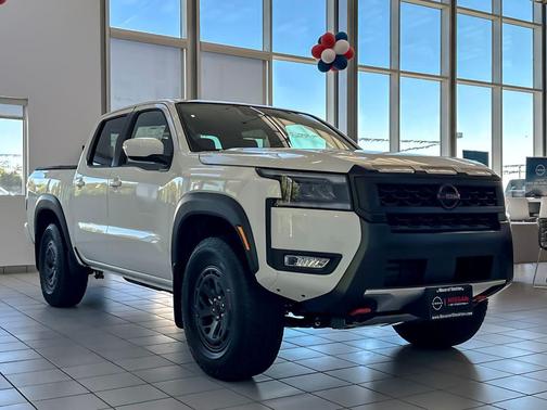 Glacier White 2026 Nissan Frontier PRO-4X