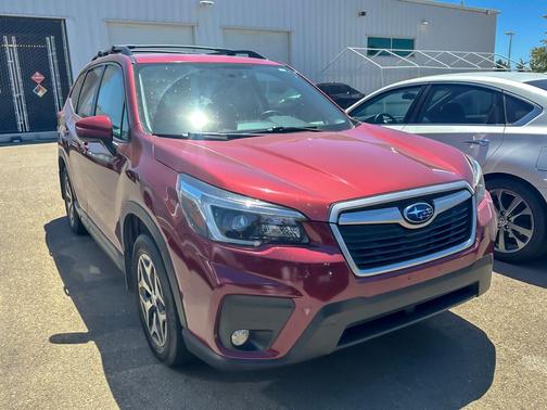 Crimson Red Pearl 2021 Subaru Forester Premium