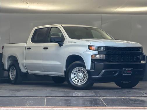 Summit White 2021 Chevrolet Silverado 1500 WT