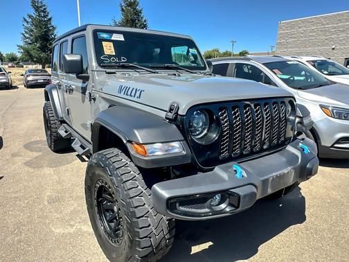 Sting-Gray Clearcoat 2023 Jeep Wrangler 4xe Willys