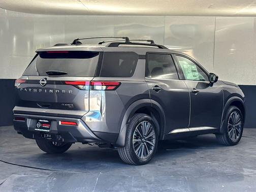 Gun Metallic 2026 Nissan Pathfinder Platinum