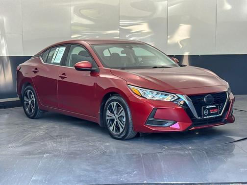 Scarlet Ember Tintcoat 2022 Nissan Sentra SV