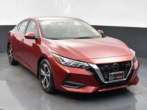 Scarlet Ember Tintcoat 2022 Nissan Sentra SV